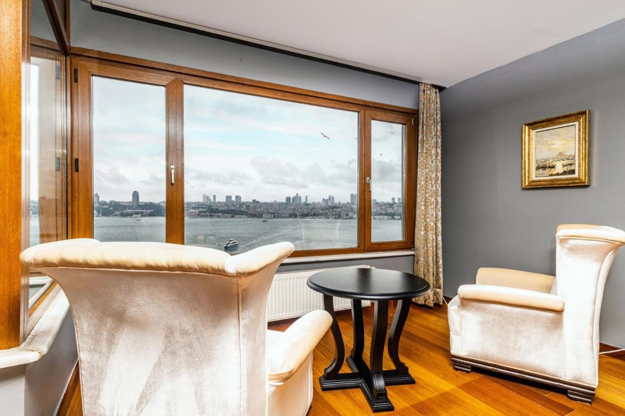 Duplex Flat W Panoramic Bosphorus View And Terrace Appartement Istanboel Buitenkant foto